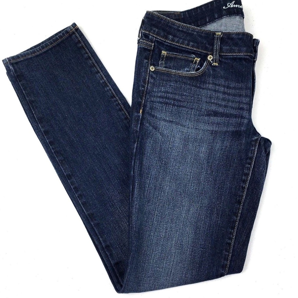 American Eagle Size 8 Skinny Denim Women's Jeans